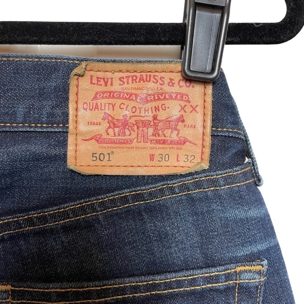 Levi’s/J.Crew collab 501 Button Fly Jeans Size 30x32
